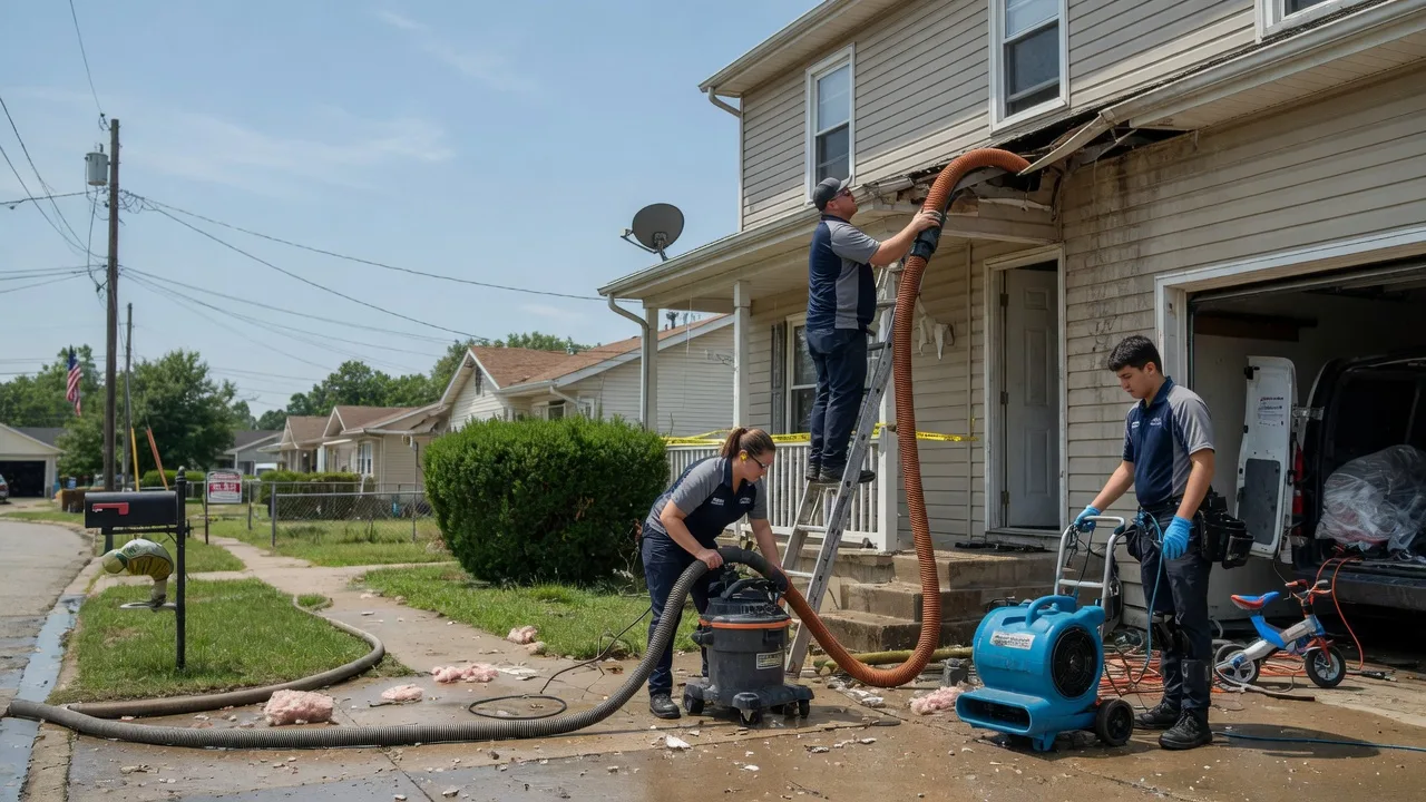 Water Damage Restoration in Hingham, WI near me